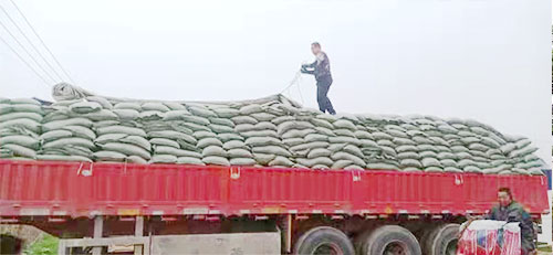 高檔涂布出貨現場